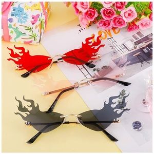 Cute fire Sunglasses